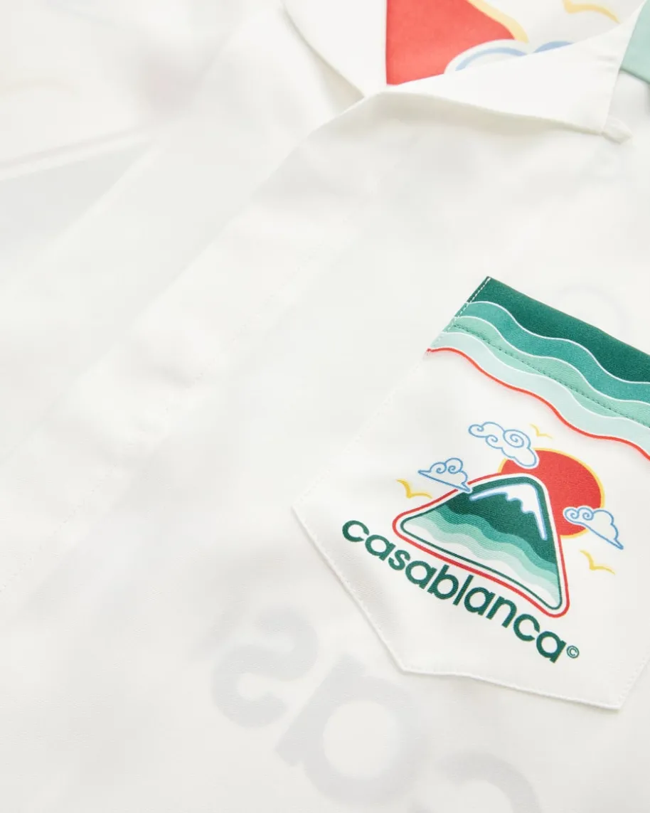 Montagne Ondulee Seidenhemd