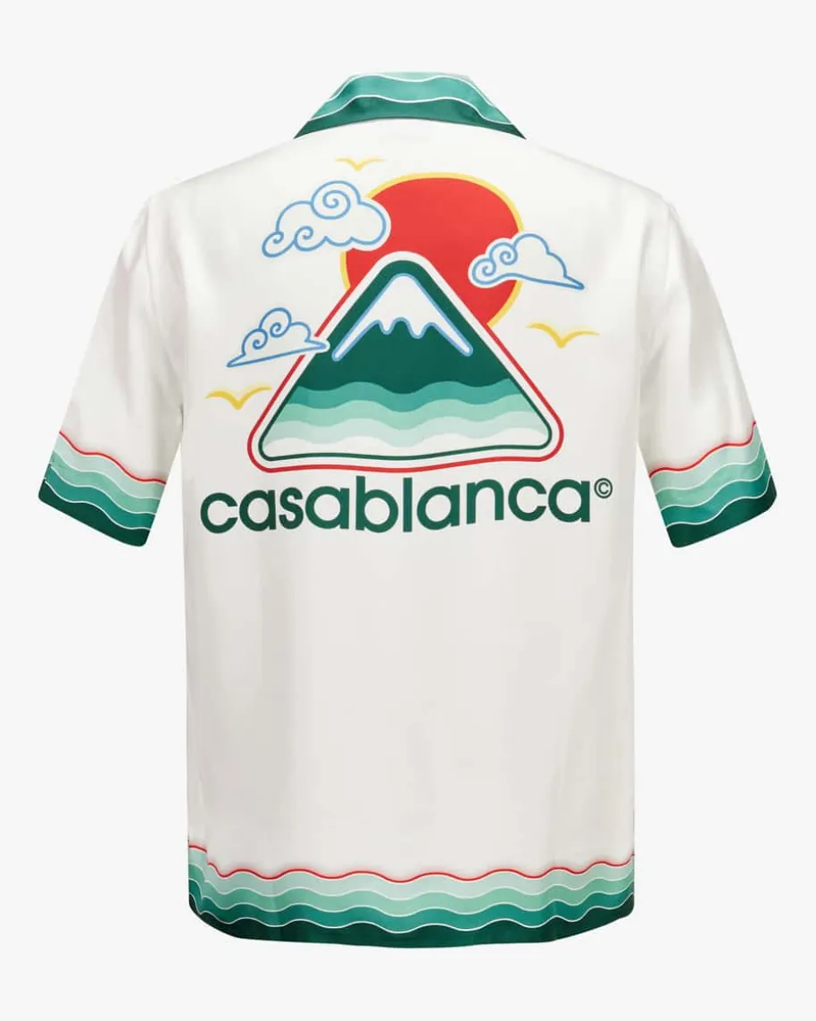 Montagne Ondulee Seidenhemd