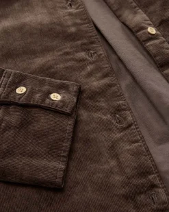 Nina Cord-Hemdbluse Cropped