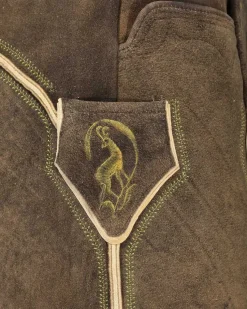 Nockerberg Trachten-Kniebundhose aus Hirschleder