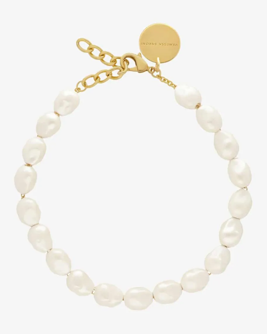 Organic Pearl Short Halskette