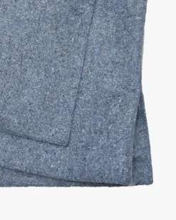 Overshirt aus Cashmere und Seide