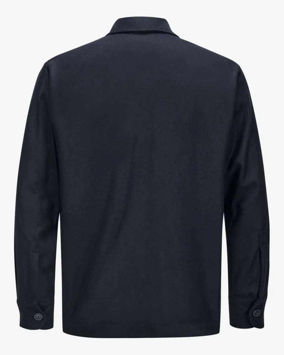 Overshirt aus Woll-Mix