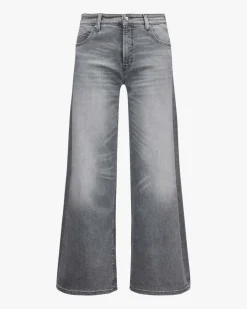 Palazzo Cropped Jeans