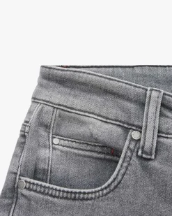 Palazzo Cropped Jeans