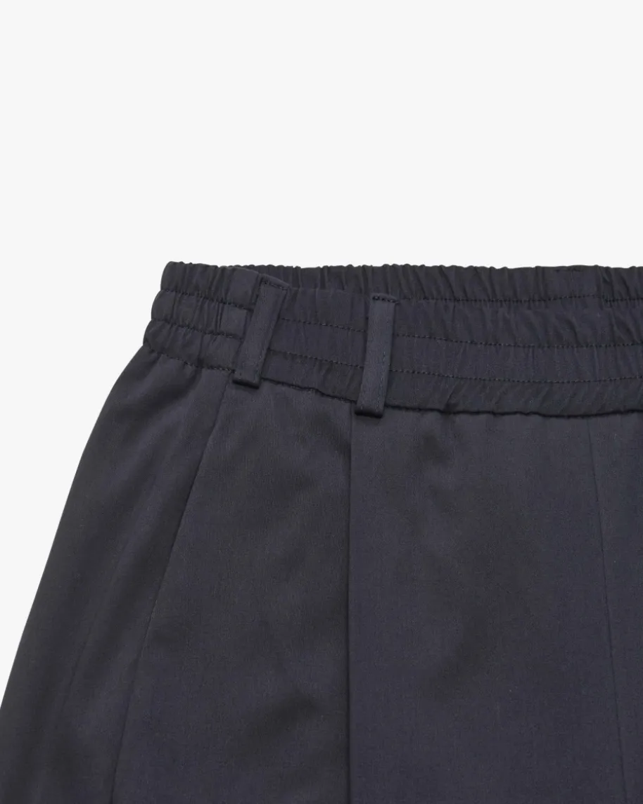 7/8-Palazzohose aus Baumwoll-Mix