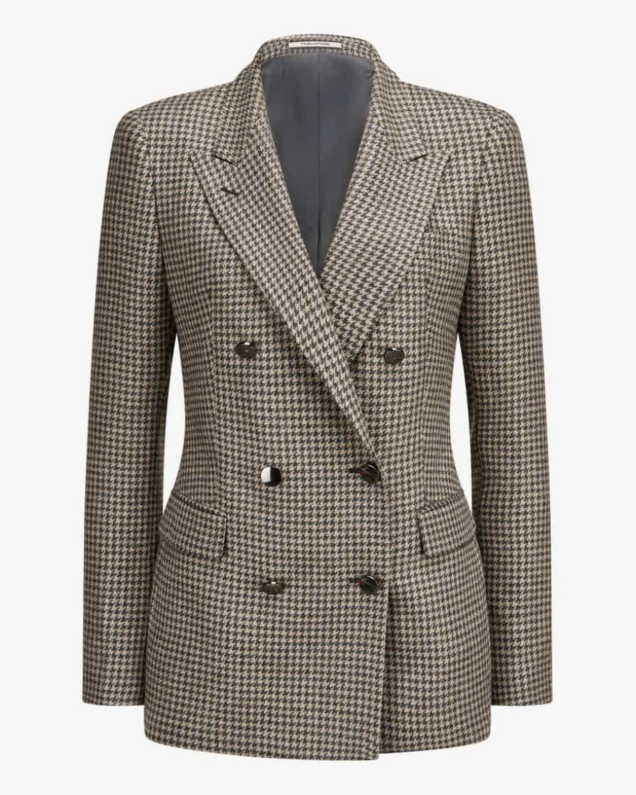 Parigi Doppelreiher-Blazer aus Woll-Mix