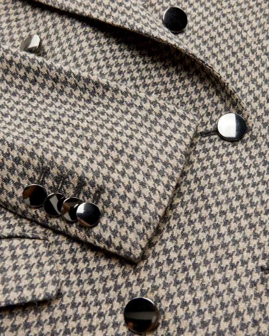 Parigi Doppelreiher-Blazer aus Woll-Mix