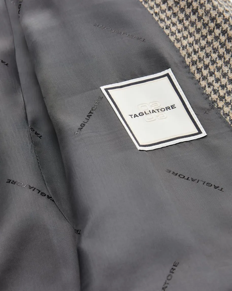 Parigi Doppelreiher-Blazer aus Woll-Mix