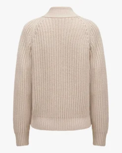 Pelz-Strickjacke