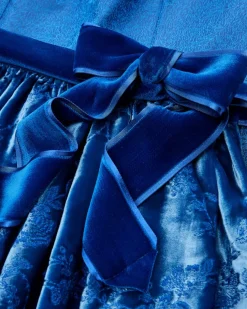 Pfaukönig Midi-Dirndl mit Schürze