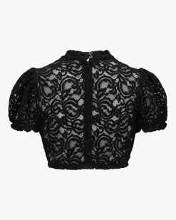 Pina Dirndlbluse Semi-Transparent