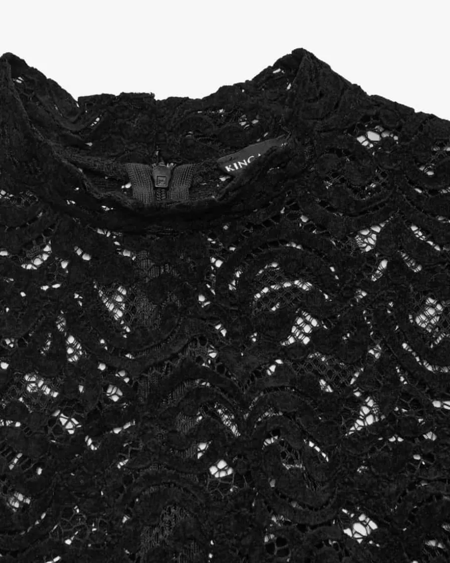 Pina Dirndlbluse Semi-Transparent