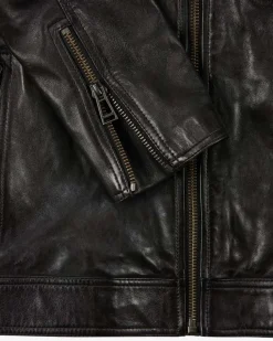 Racer Lederjacke