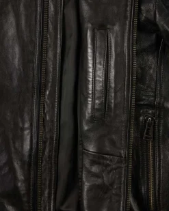 Racer Lederjacke