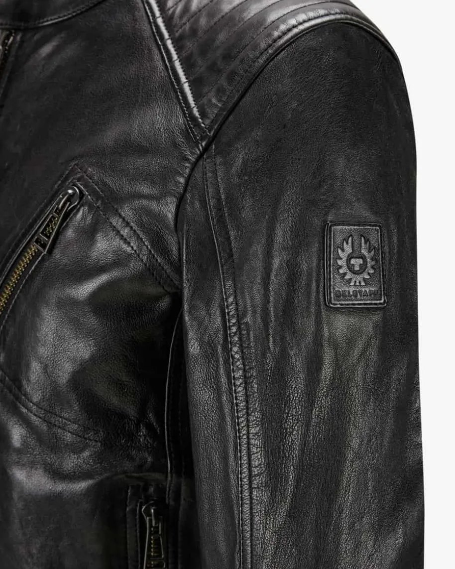 Racer Lederjacke