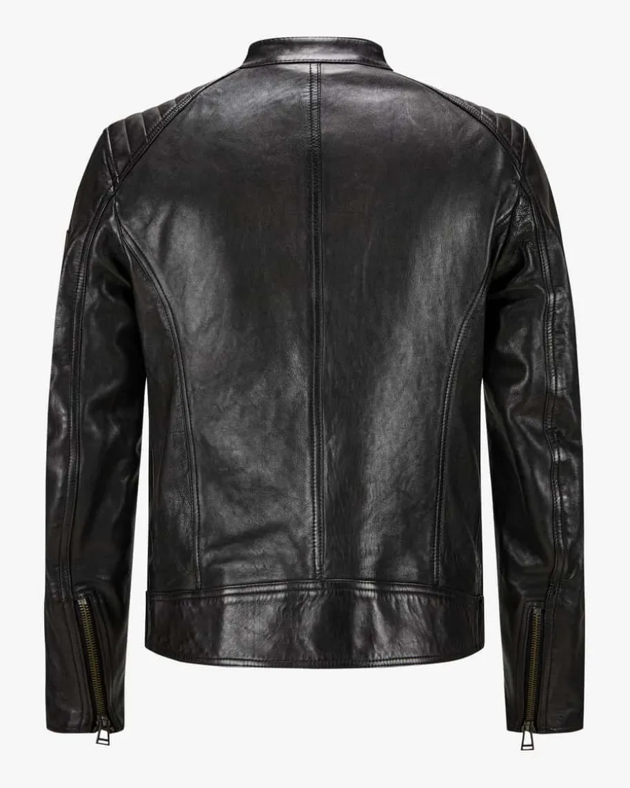 Racer Lederjacke