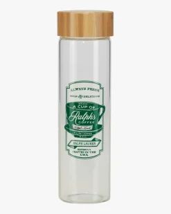Ralph's Coffee Glasflasche