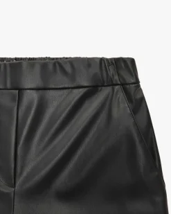 Ranchi 7/8-Kunstlederhose High Waist Relaxed Fit