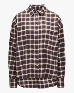 Renee Flanellbluse