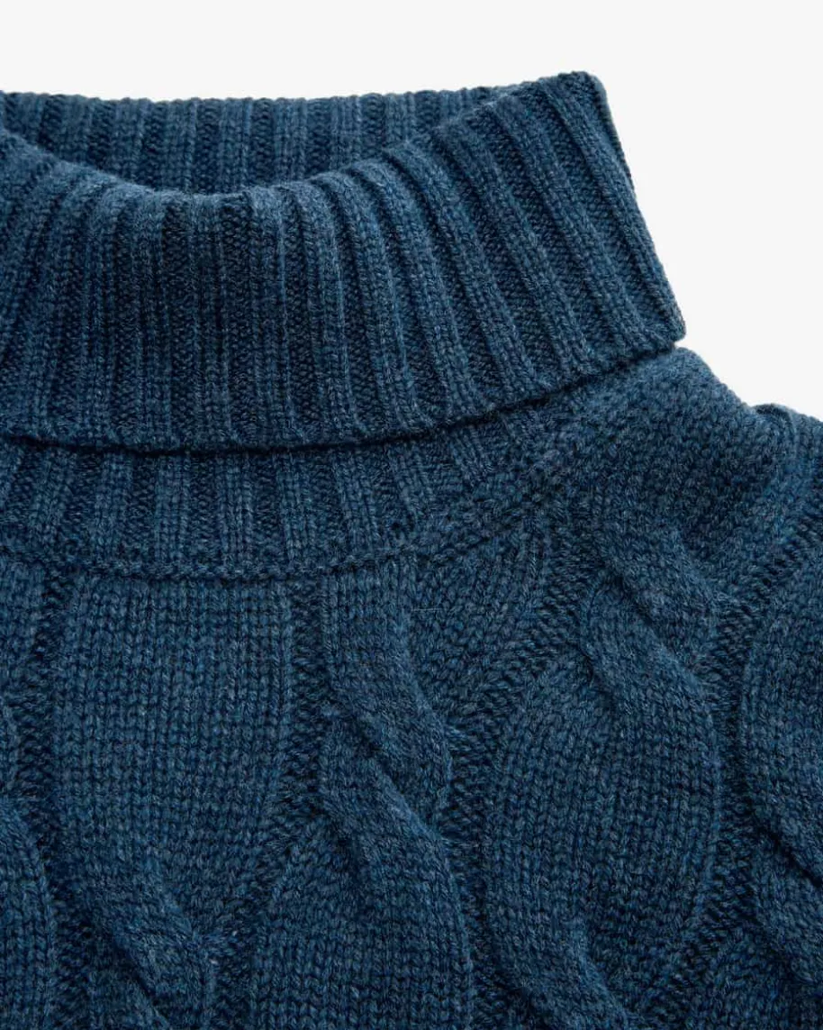 Rollkragen-Pullover