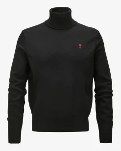 Rollkragenpullover aus extrafeiner Merinowolle