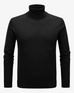 Rollkragenpullover aus Wolle und Cashmere