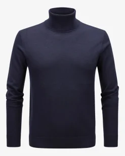 Rollkragenpullover aus Wolle und Cashmere