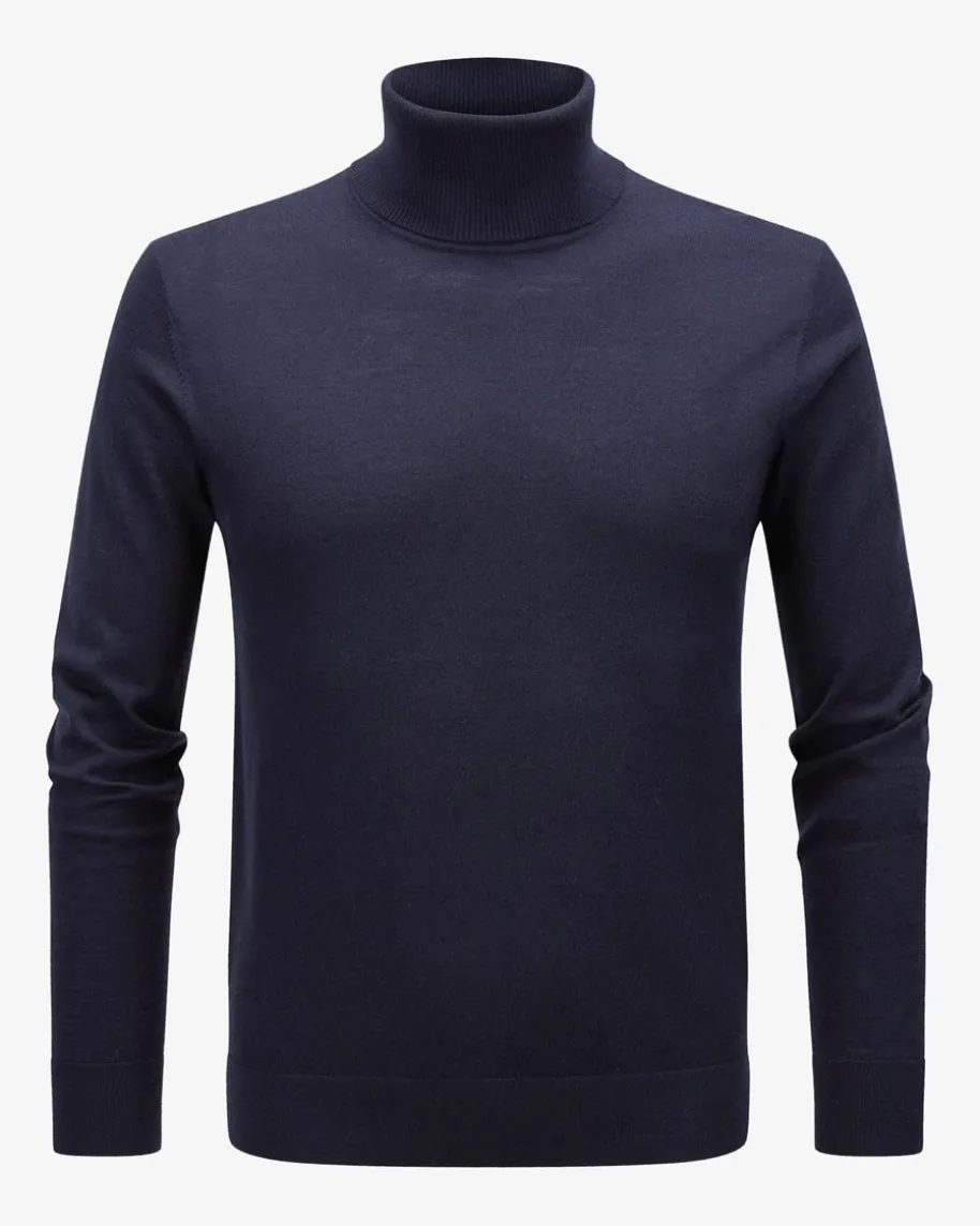 Rollkragenpullover aus Wolle und Cashmere