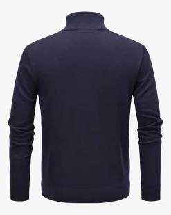 Rollkragenpullover aus Wolle und Cashmere