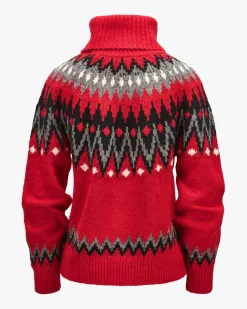 Rollkragenpullover aus Wolle