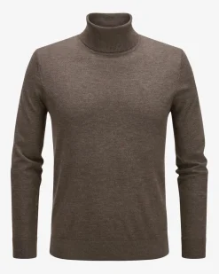 Rollkragenpullover aus Wolle und Cashmere