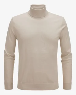 Rollkragenpullover aus Wolle und Cashmere