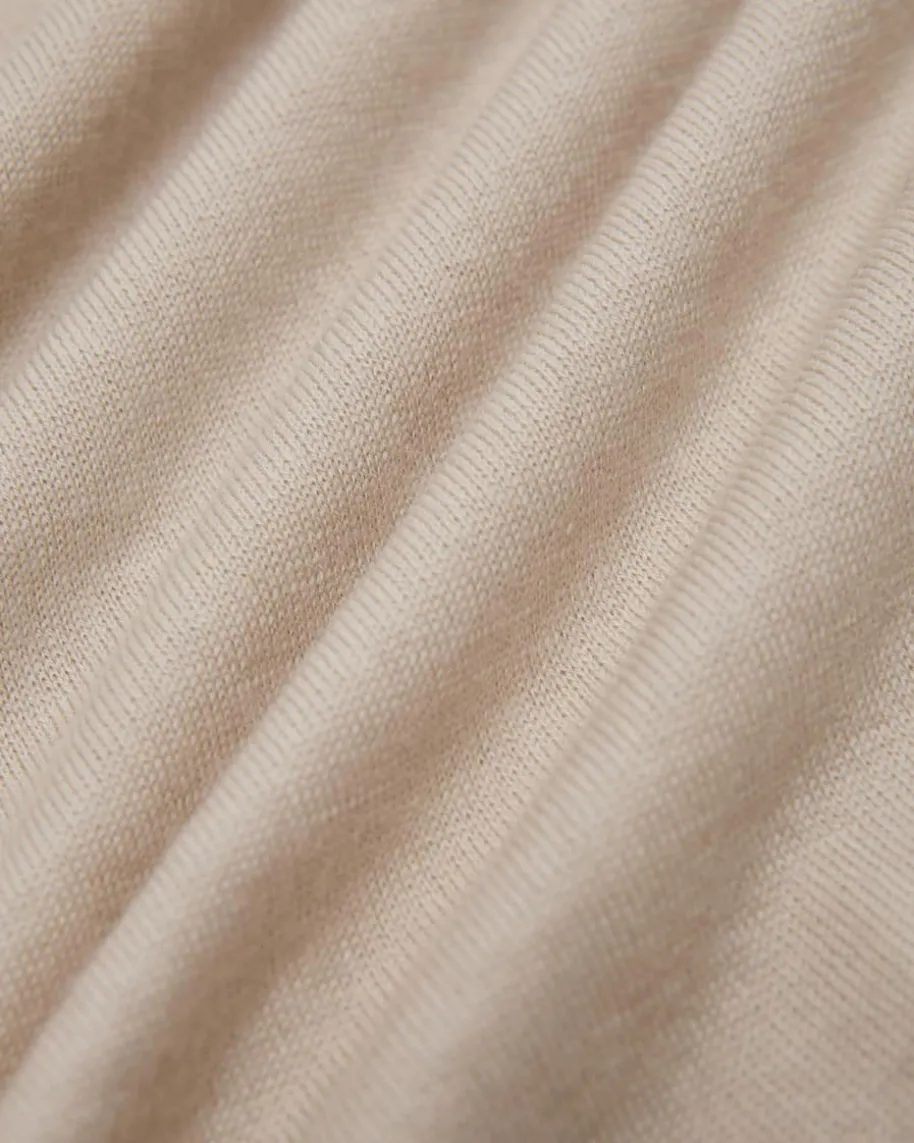 Rollkragenpullover aus Wolle und Cashmere