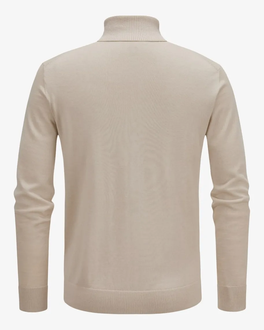 Rollkragenpullover aus Wolle und Cashmere