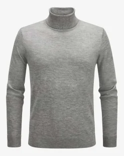 Rollkragenpullover aus Wolle und Cashmere