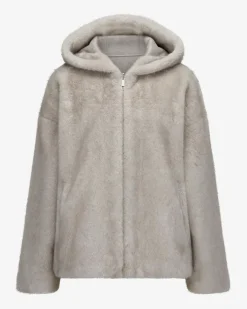 Ruby Wende-Kunstfelljacke