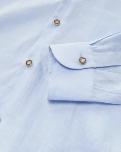 Rudo Leinen-Trachtenhemd