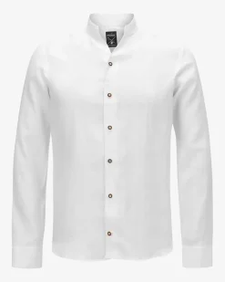 Rudo Leinen-Trachtenhemd