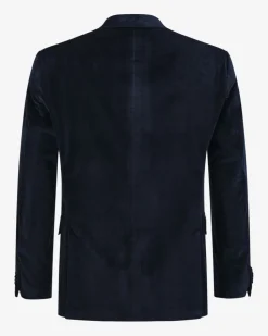 Safir Samt-Sakko Regular Fit aus Baumwolle