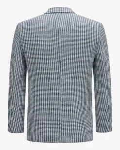 Sakko aus Baumwolle und Leinen