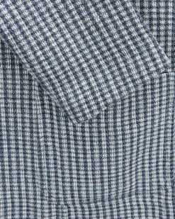 Sakko aus Baumwolle und Leinen