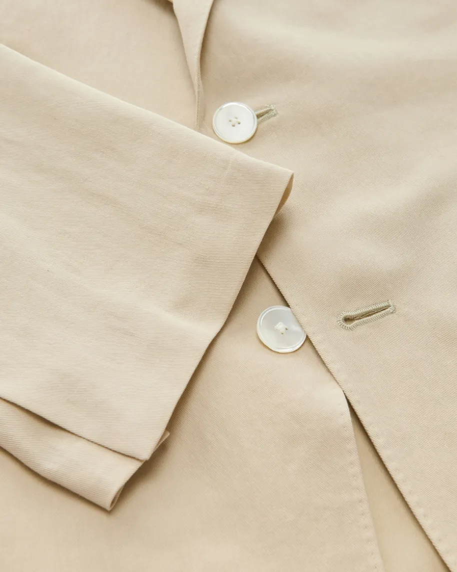 Sakko aus Baumwolle und Wolle