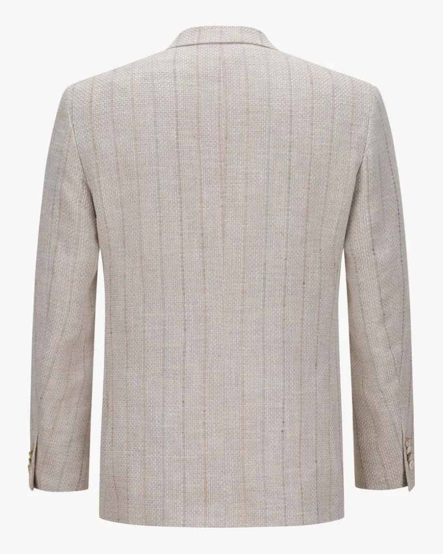 Sakko aus Baumwoll-Mix