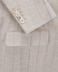 Sakko aus Baumwoll-Mix