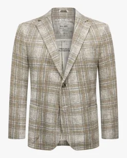 Sakko aus Baumwoll-Mix