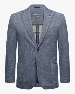 Sakko aus Baumwoll-Mix