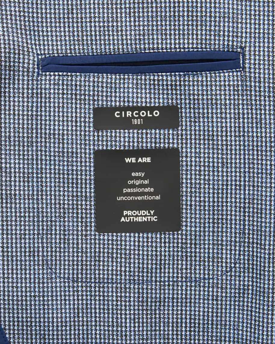 Sakko aus Baumwoll-Mix