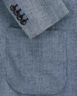 Sakko aus Baumwoll-Mix