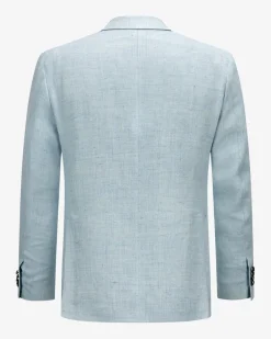Sakko aus Leinen und Schurwolle